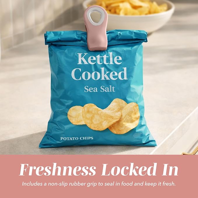 COOK WITH COLOR Bag Clips with Magnet- Food, Bag - Image 7