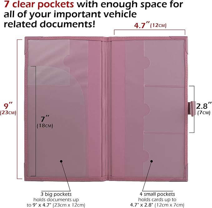 Auto Insurance and Registration Card Holder - Image 2