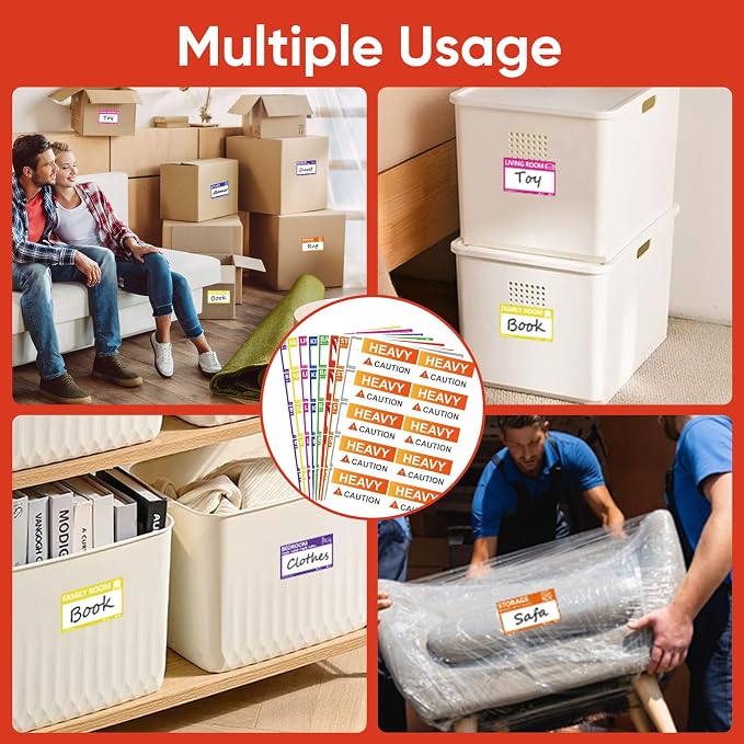 400 PCS 3.5 x 2 Inch Large Moving Labels - Image 9