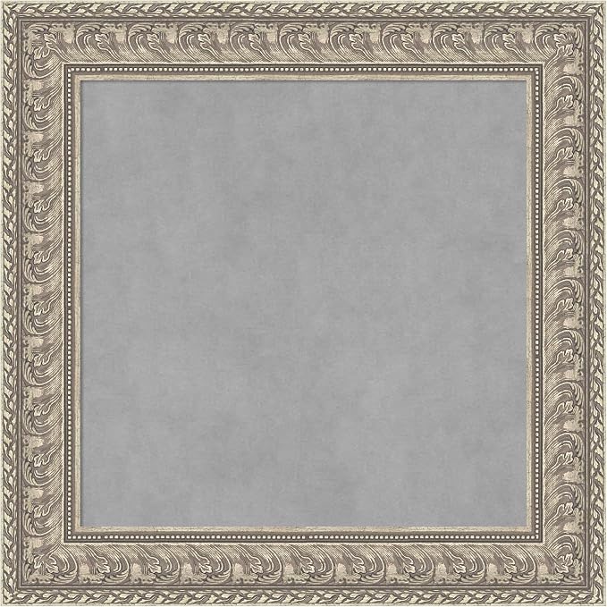 Amanti Art Silver Framed Magnetic Board 27x27 Medium Vision Board by AmantiArt
