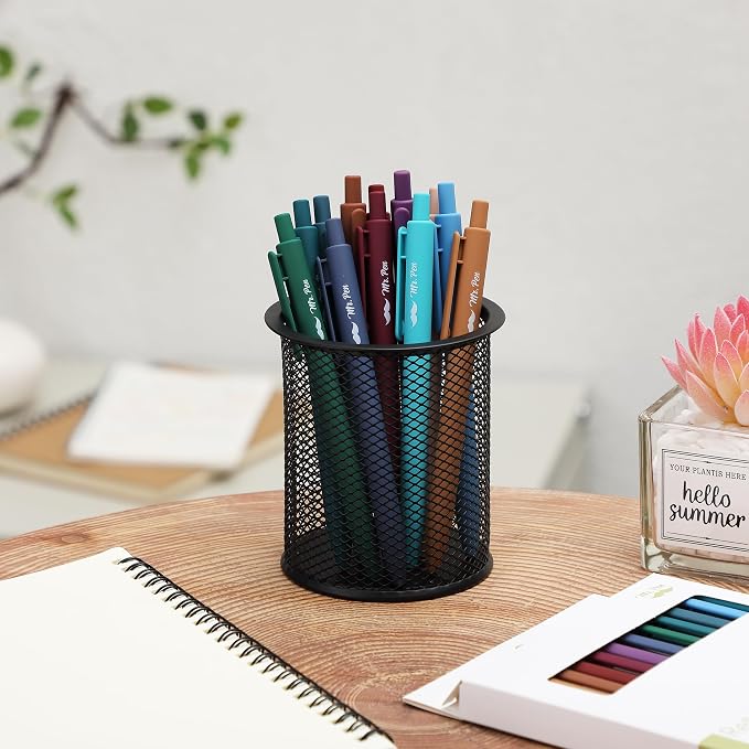 Mr. Pen- Retractable Gel Pens, 12 Pack, Dark Vintage Ink, Fine Point 0.7mm | - Image 6