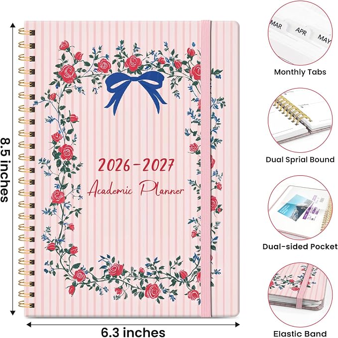 Planner 2026-2027, Monthly and Weekly Academic Planner July 2026 - Image 4