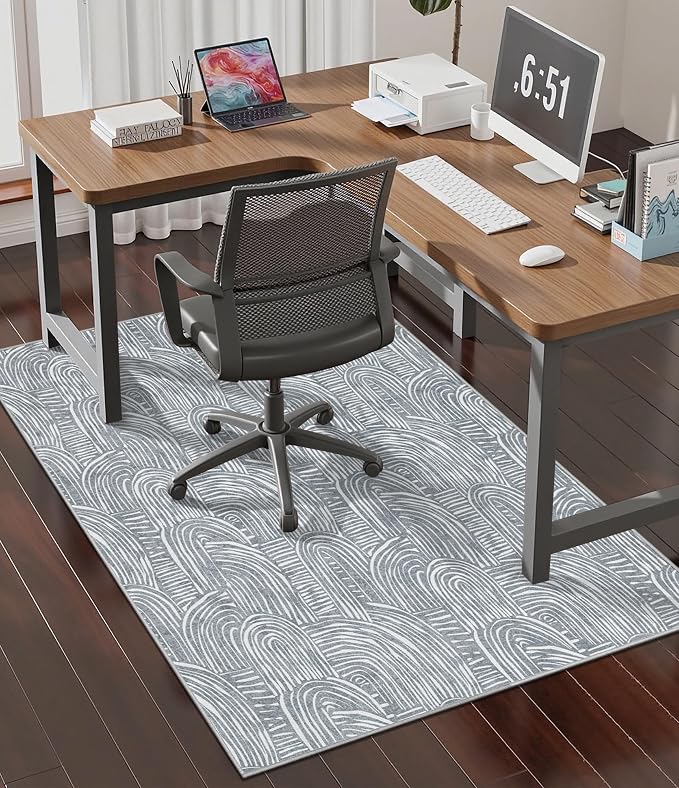 chakme Office Chair Mat for Hardwood Floor, Machine Wash by CHAKME