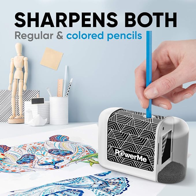 Battery-Operated Electric Pencil Sharpener - Image 2