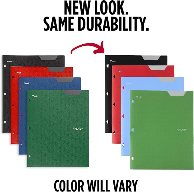 Five Star 2-Pocket Plastic Folder - Image 2