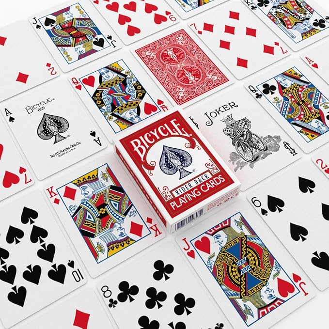 Bicycle Rider Back Standard Index Playing Cards, 12 Pack Bulk Set, Classic - Image 4