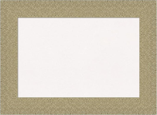 Amanti Art White Cork Board for Wall, 16x22 Vision Board with Gold Frame, Small Corkboard Office Decor for Home Organization, Casual Corkboard Pinboard to Display Items for Home Organization in-DeskLoop Office