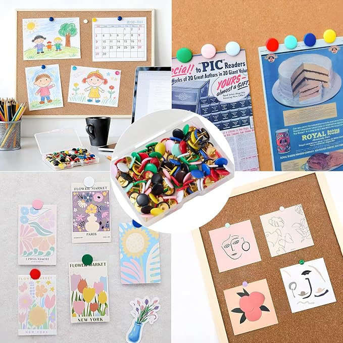 Colors Push Pins 120Pcs - Image 7
