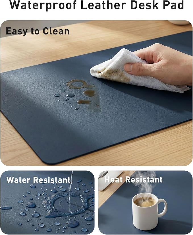 Aothia Faux Leather Desk Mat - Image 7