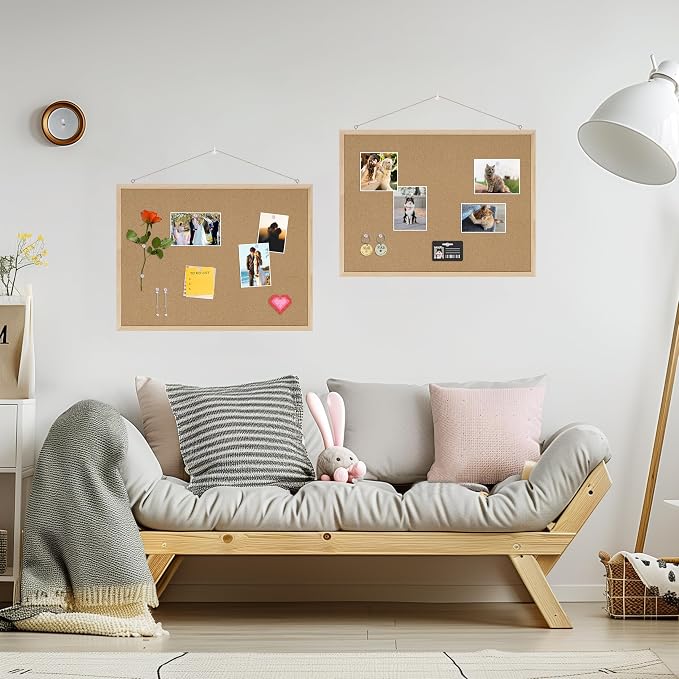 DAHAPYBOO 24x18 Cork Board for Office - Image 5