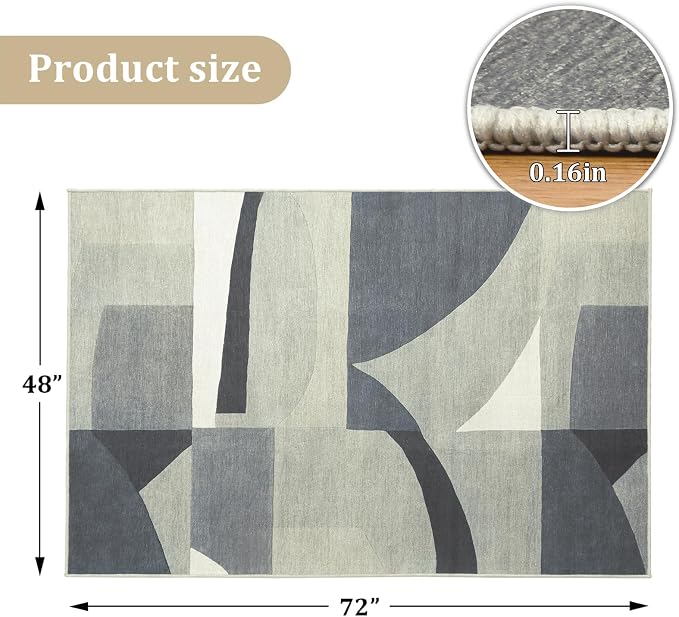Office Chair Mat for Hardwood Floor, Machine Wash - Image 7