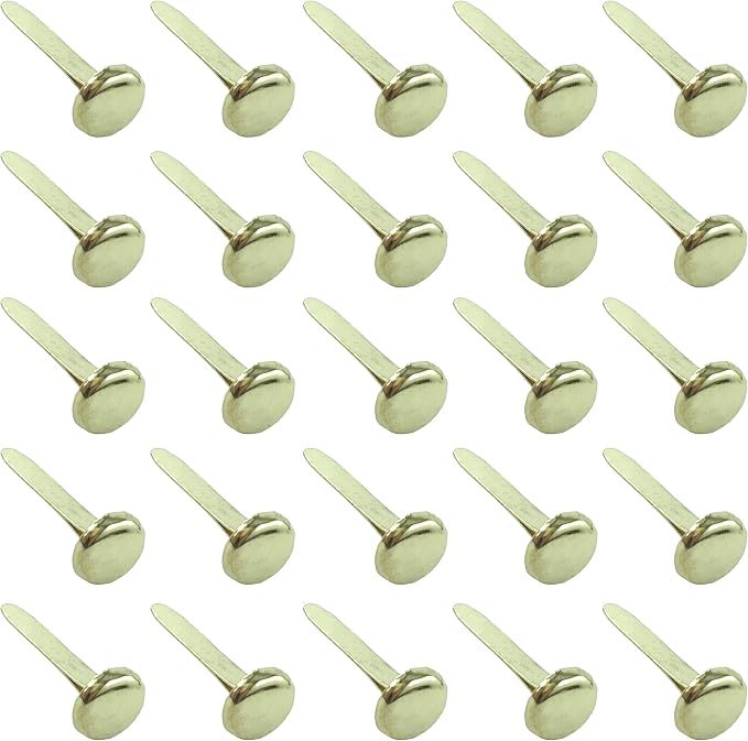 Clipco Paper Fasteners Medium 3/4-Inch Brass Plated by Trade+Quest+Global+Corp