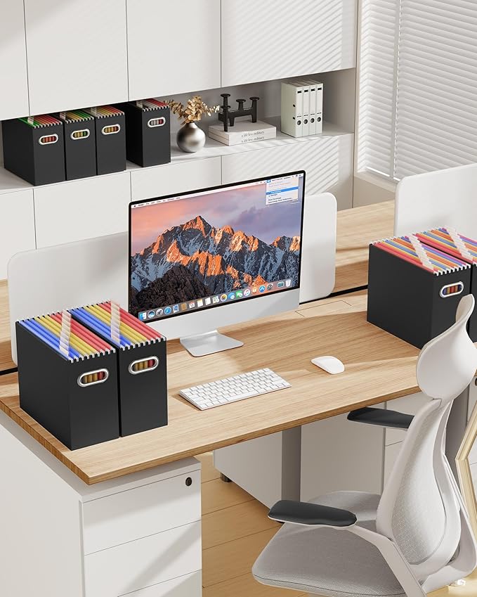 Oterri Cardboard File Organizer Box - Image 5