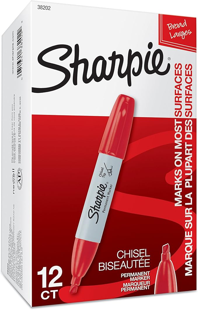 Sharpie Permanent Markers, Chisel Tip - Image 6