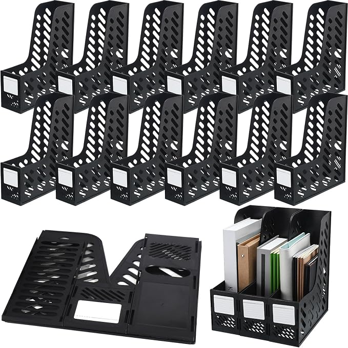Glenmal 12 Pack Magazine Organizers Binder Organizer by Glenmal
