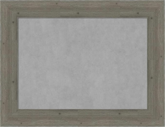 Amanti Art Grey Framed Magnetic Board 27x35 Medium Vision Board by AmantiArt