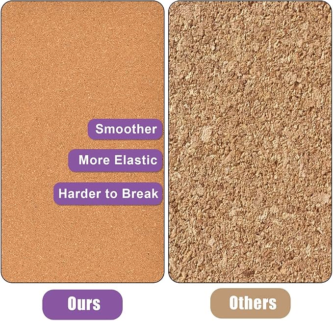 3mm Self-Adhesive Cork Board Roll, 1/8" Thick Cork Boards - Image 6