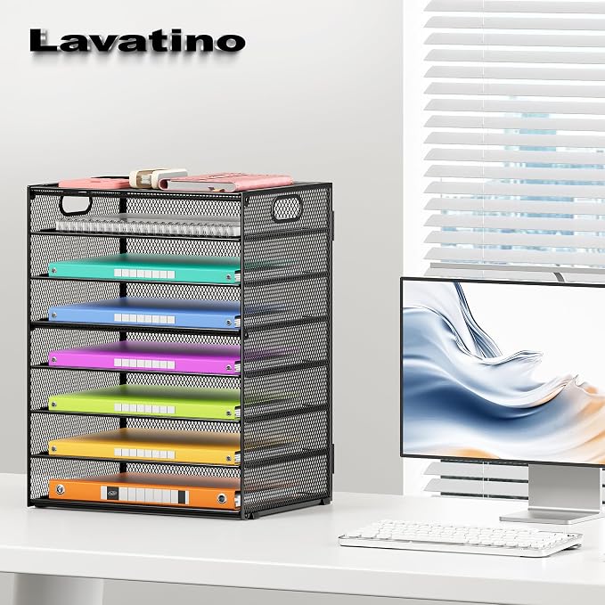 Lavatino 8 Tier Paper Organizer - Image 5