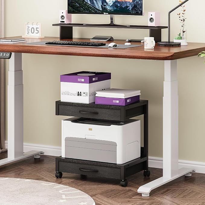 VENNQD 2-Tier Desktop Printer Stand - Image 3