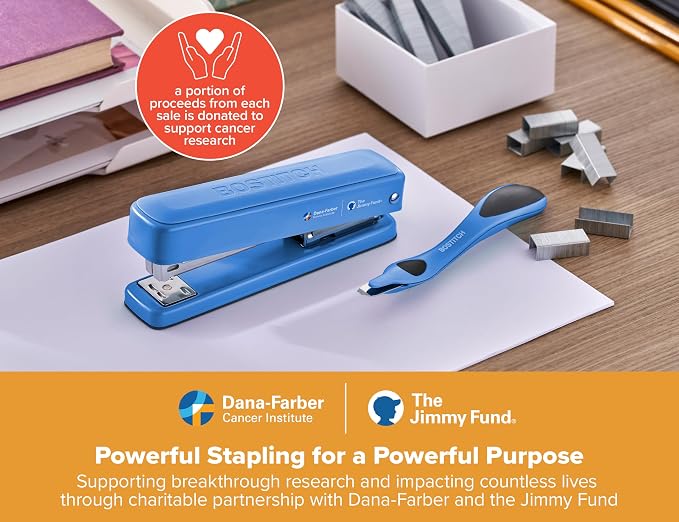 Bostitch Titan Heavy Duty Metal Stapler, 50 Sheet Capacity - Image 2