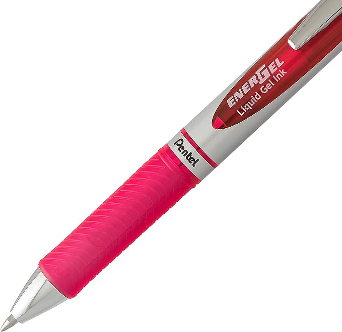 Pentel EnerGel RTX Retractable Liquid Gel Pen, Medium Line, Metal Tip - Image 4