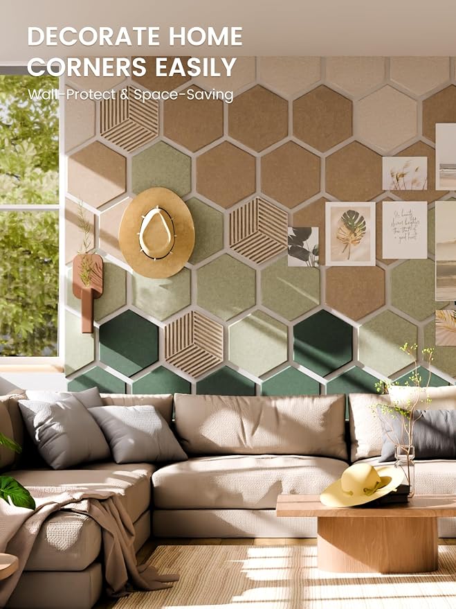 Fluxynara Hexagon Cork Board Alternative - Image 5