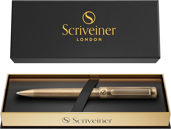 Scriveiner Bronze Ballpoint Pen by Scriveiner