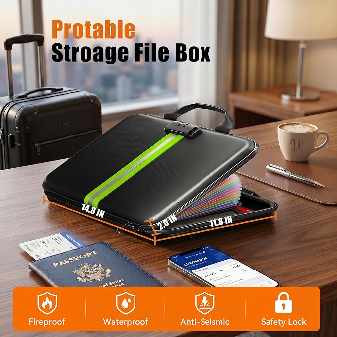 Fireproof Document Organizer - Image 6