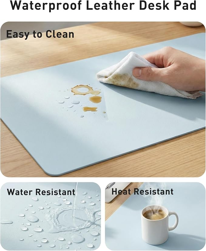 Aothia Faux Leather Desk Mat - Image 7