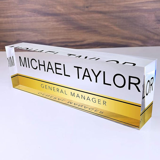Artblox Personalized Name Plate by Artblox