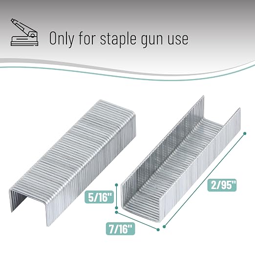 Mr. Pen- Staples for Staple Gun, 3000 Staples, 5/16 inch, 8mm | Light Duty - Image 3