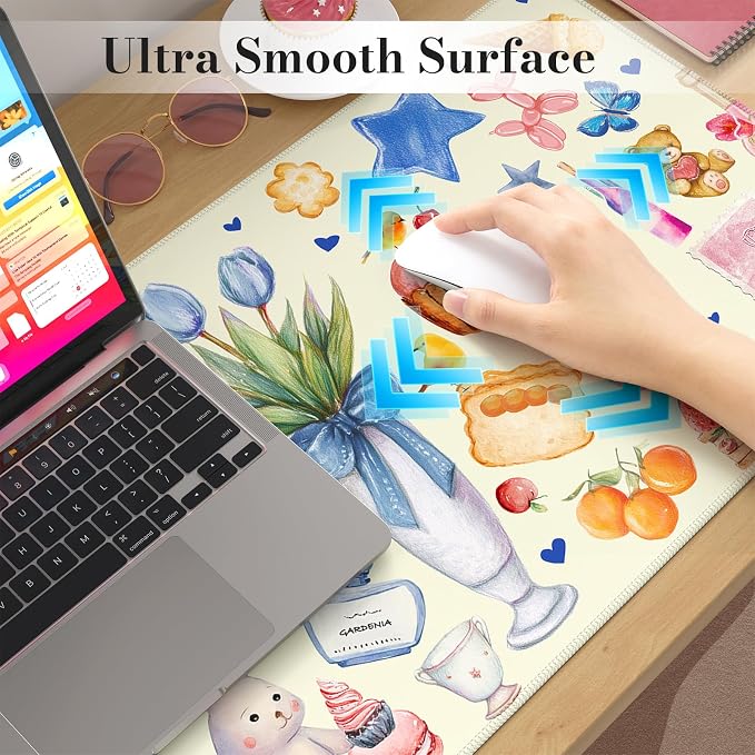iCasso Extra Large Mouse Pad, Desk Pad Mat, Office Matt - Image 4