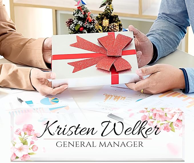 Personalized Office Name Plate for Desk - Image 5