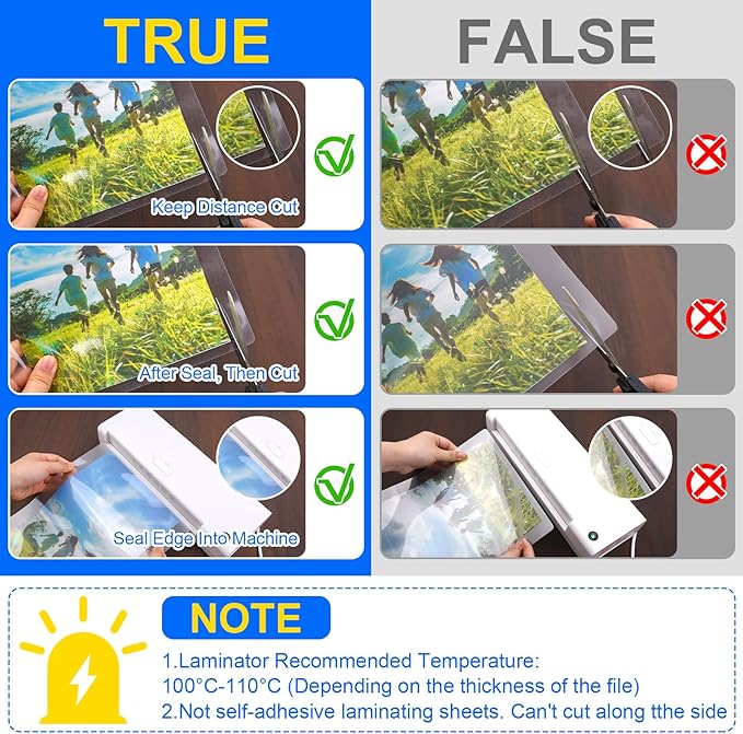 400 Pack Laminating Sheets, 3 Mil, 9 x 11.5 Inches Thermal Laminating Pouches Lamination Sheet Paper for Laminator, Clear, Letter Size, Office and School Supplies-DeskLoop Office