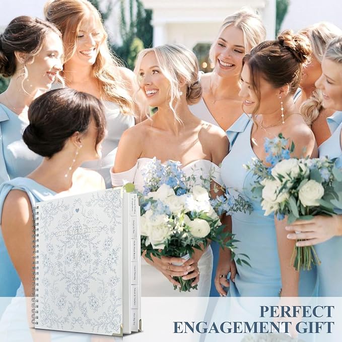 Bride Squad Wedding Planner Book and Organizer | Bridal Wedding Planner Book - Image 7