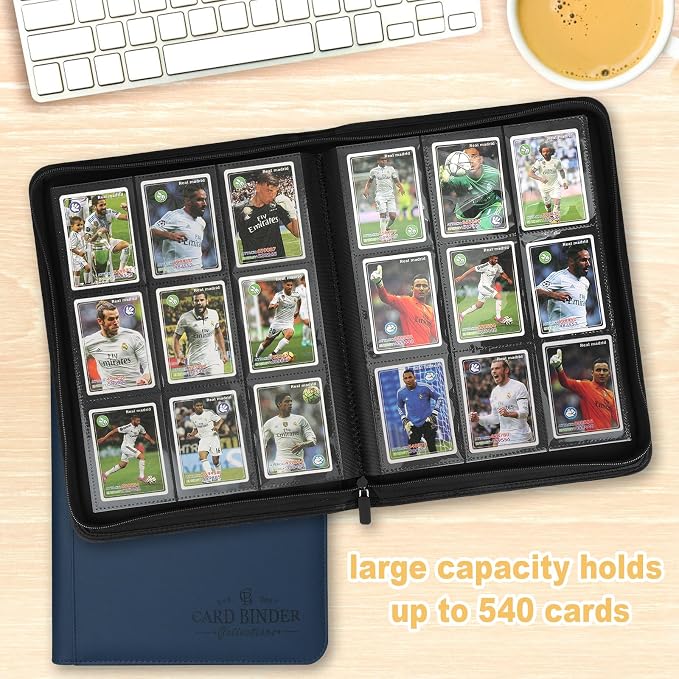 Trading Card Binder, Card Collection Binder Album Folder - Image 5