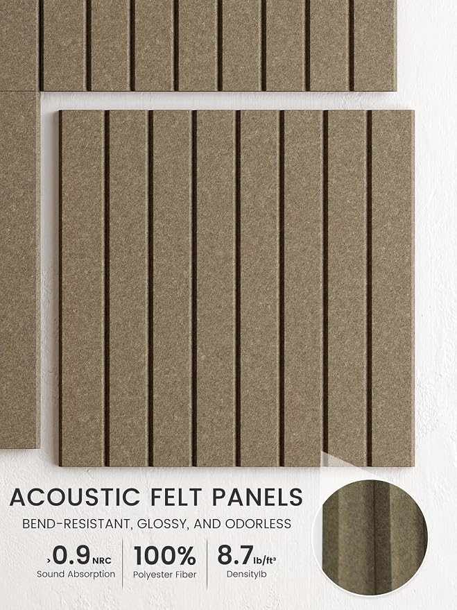 Bumusty Large Cork Board Alternative-48 x 36" Felt Bulletin Board Tiles - Image 3