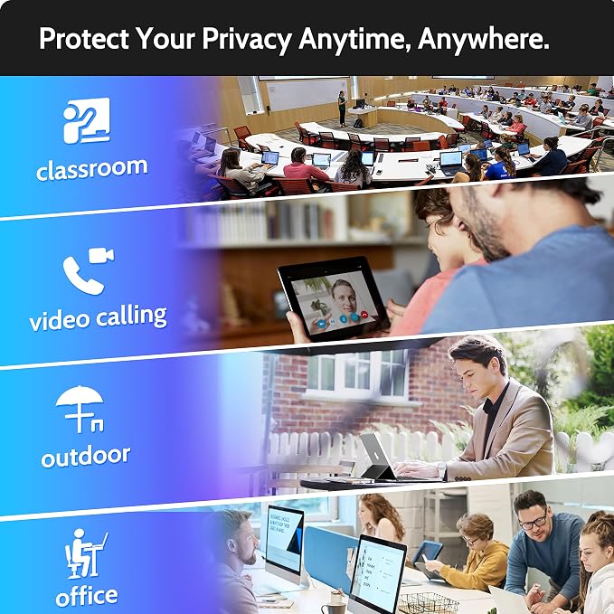 Peslv Privacy Screen Protector for iPad 10th 2022 10.9" & iPad 11th A16 2025 11" - Image 7
