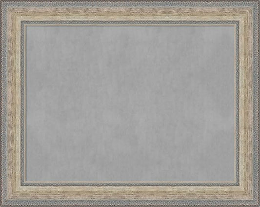 Amanti Art Silver Framed Magnetic Board 23x29 Medium Vision Board by AmantiArt