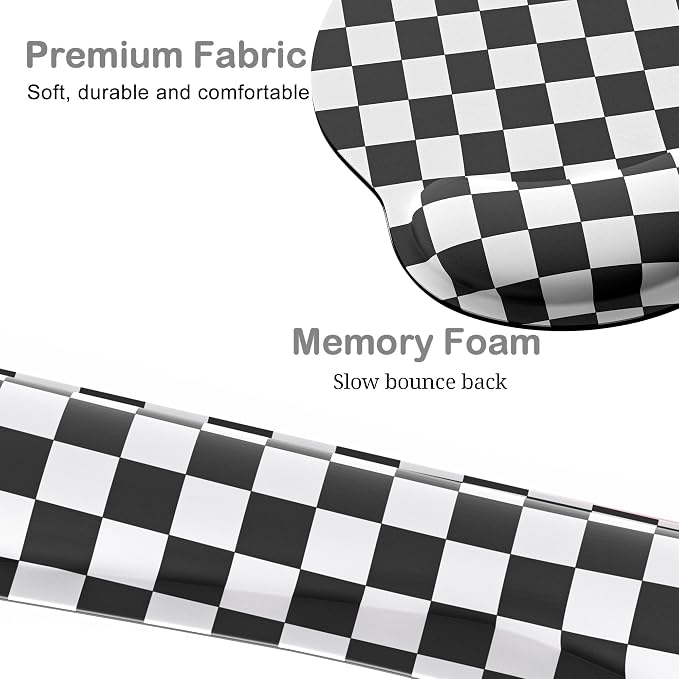 Ergonomic Mouse Pad with Wrist Rest and Keyboard Wrist Rest, Mousepad and - Image 5