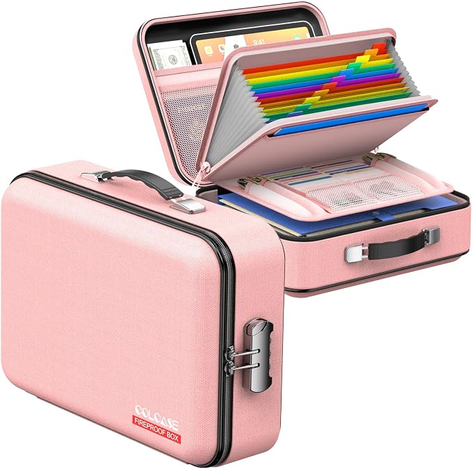 COLCASE Fireproof Document Organizer - Image 8