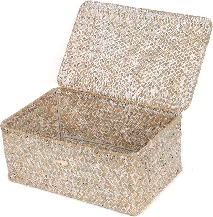 FEIALNDUO Wicker Shelf Baskets by FEILANDUO