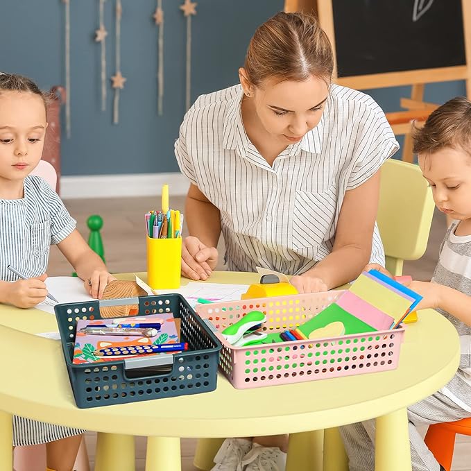 4Pcs Classroom Organization and Storage Paper Tray Holds, Fits 4A paper | Paper - Image 4