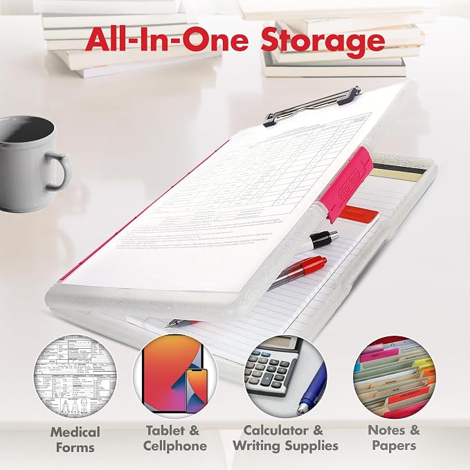 Dexas Slimcase 2 Plastic Clipboard - Image 6