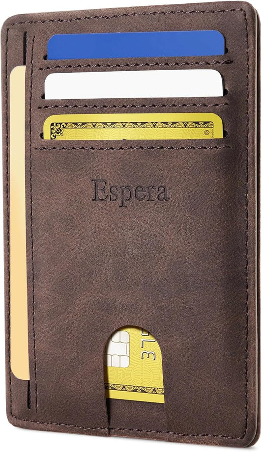 Espera Slim Minimalist Front Pocket Wallet by Unknown