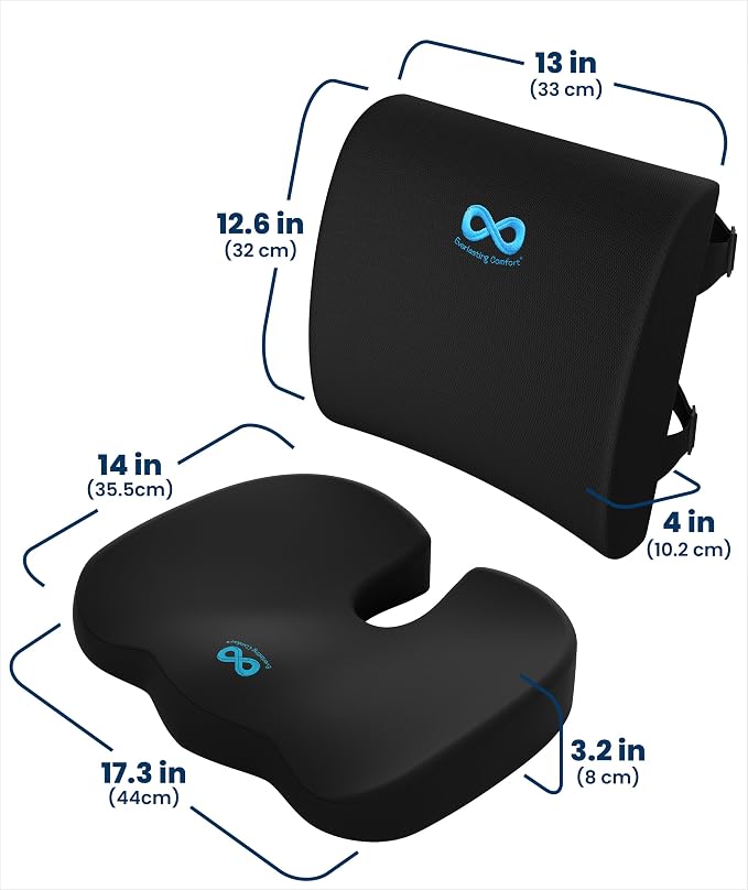 Everlasting Comfort Doctor Recommended Memory Foam Seat Cushion - Image 9