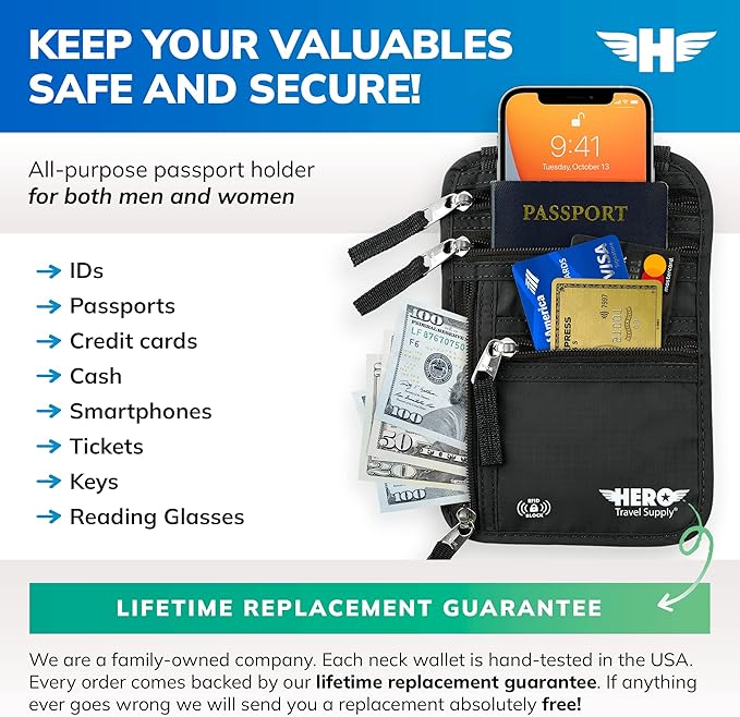 HERO Neck Wallet - Image 2