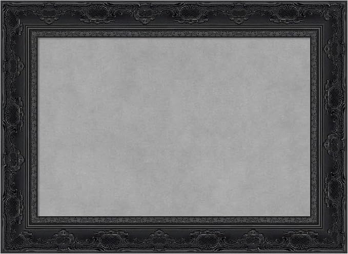 Amanti Art Black Framed Magnetic Board 16x22 Small Vision Board by AmantiArt