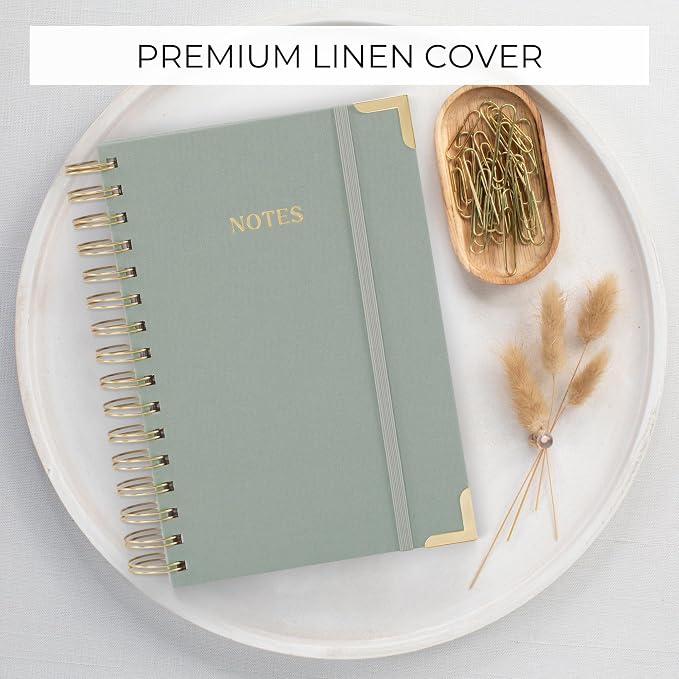 Aesthetic Thick Spiral Notebook Journal - Image 5