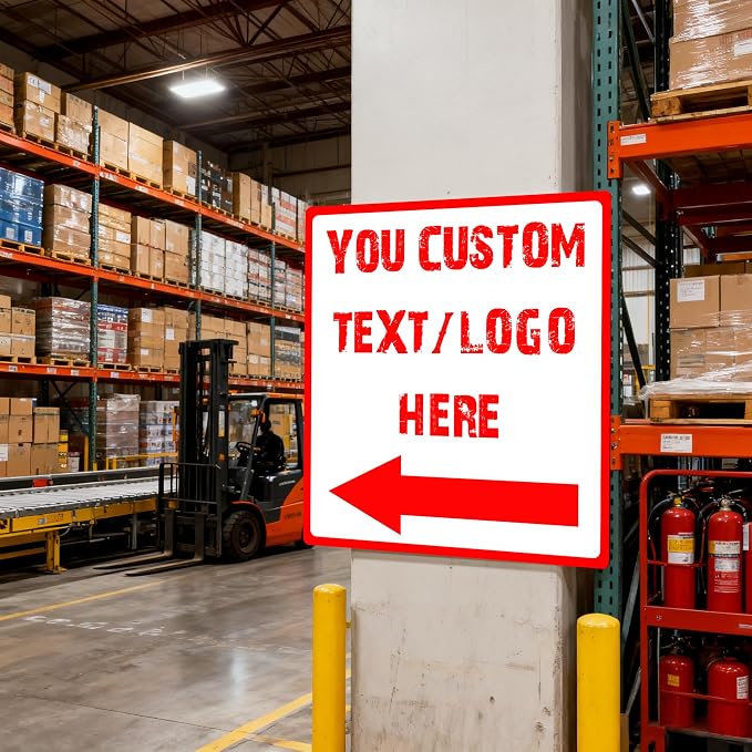 Custom Square Right Arrow Signs - Image 6